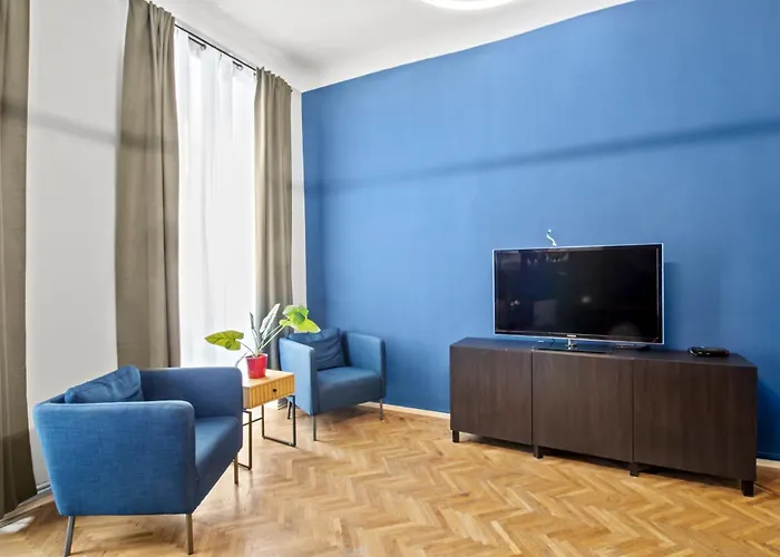 Διαμέρισμα Stylish 2br Sleeps 6 - 5 Min To U2 Taborstrasse - Augarten And Danube Canal