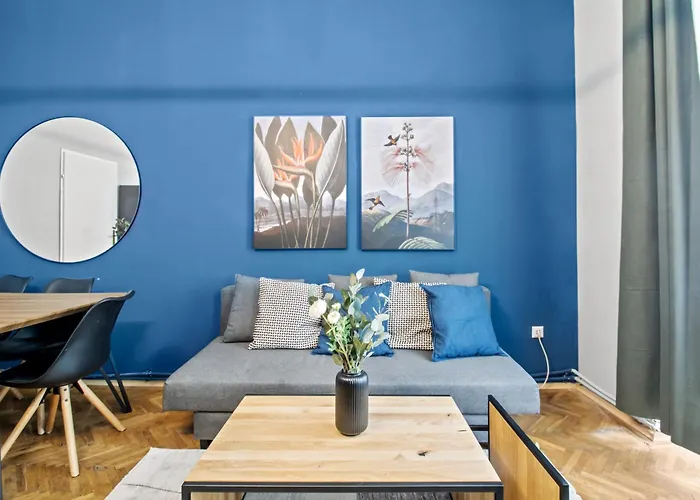Stylish 2br Sleeps 6 - 5 Min To U2 Taborstrasse - Augarten And Danube Canal Διαμέρισμα