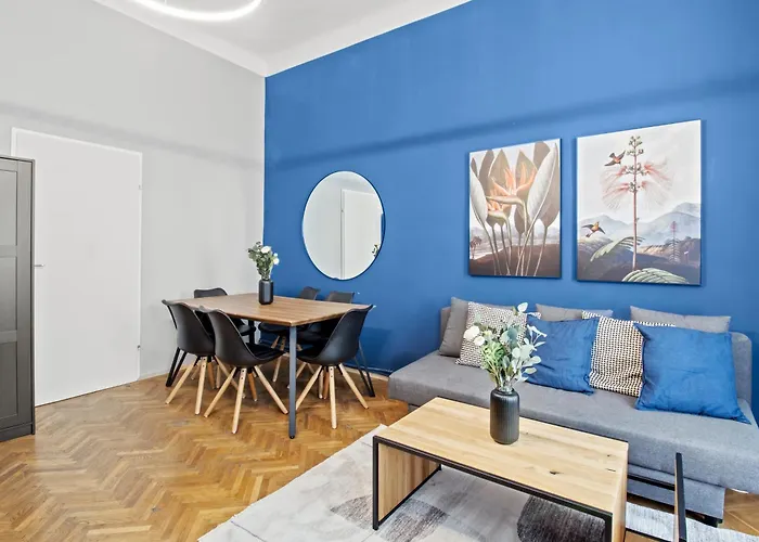 Διαμέρισμα Stylish 2br Sleeps 6 - 5 Min To U2 Taborstrasse - Augarten And Danube Canal *